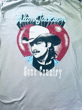 Alan Jackson licensed tshirt large unisex